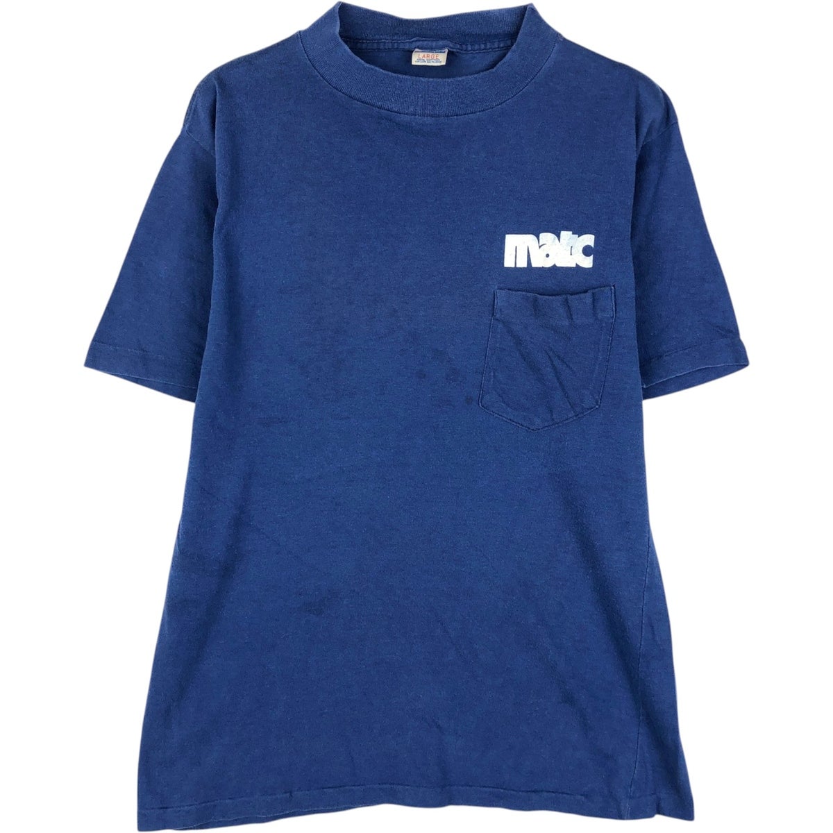 古着 70年代 チャンピオン Champion バータグ VネックTシャツ USA製