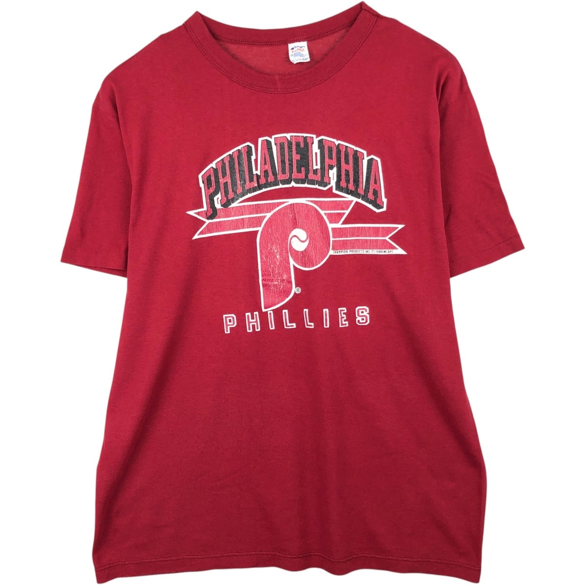 古着 80年代 チャンピオン Champion MLB PHILADELPHIA PHILLIES フィラ