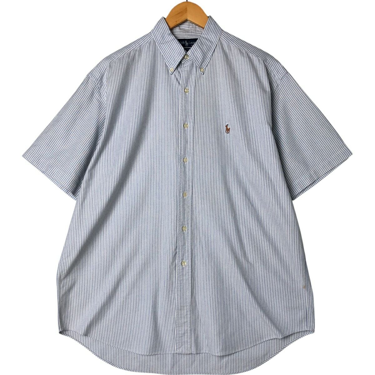 古着 ラルフローレン Ralph Lauren BLAKE 半袖 ボタンダウン チェック