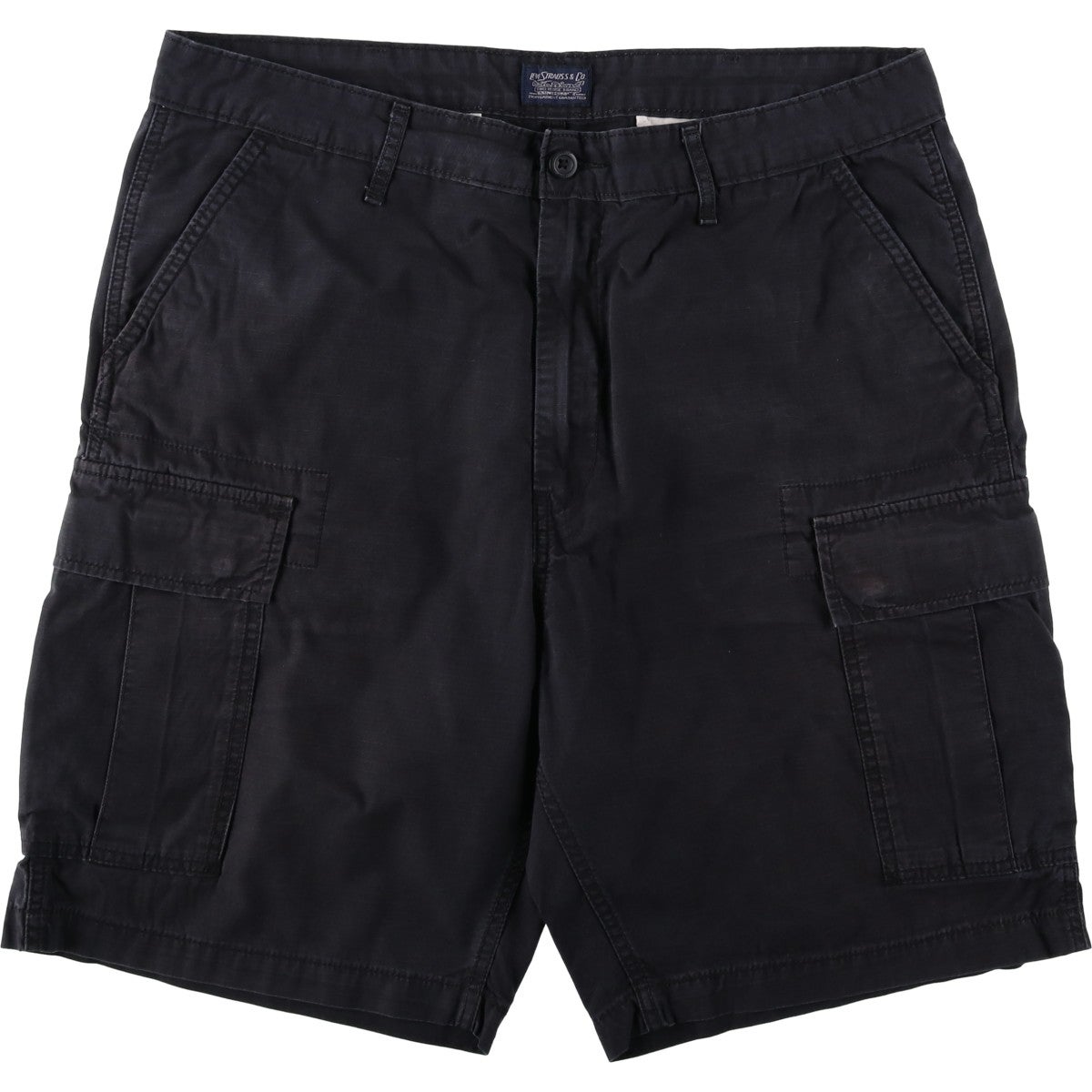 古着 リーバイス Levis ブラックデニムショーツ ショートパンツ メンズ