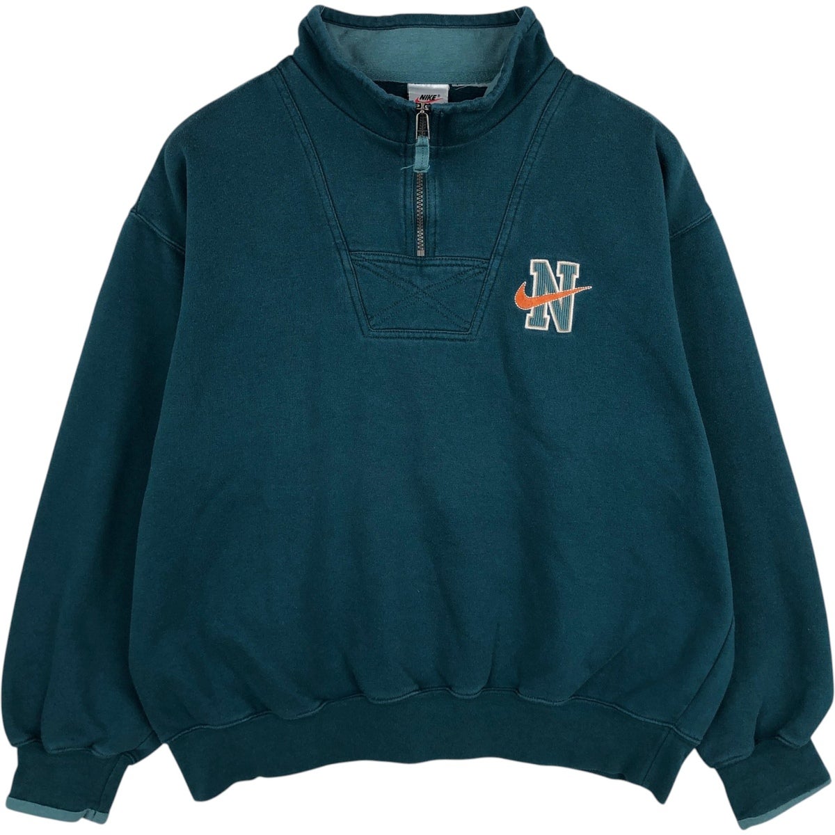 古着 90～00年代 ナイキ NIKE ハーフジップスウェットシャツ