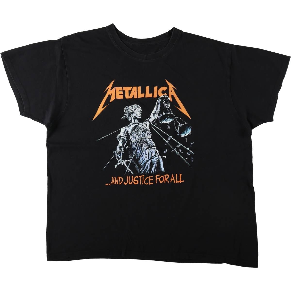 古着 METALLICA メタリカ バンドTシャツ バンT メンズXL相当