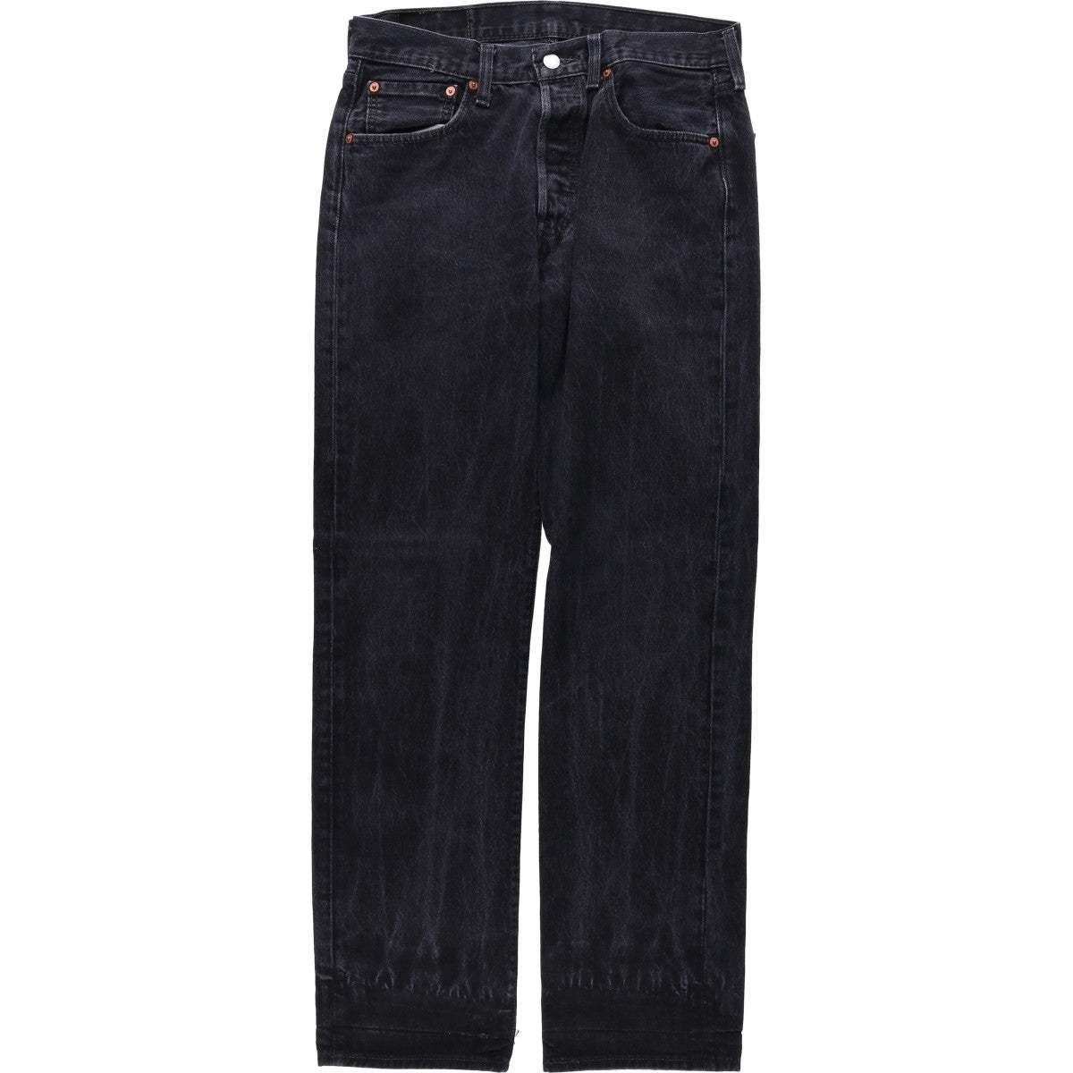 古着 リーバイス Levis 501 ユーロモデル ブラックデニム ストレート