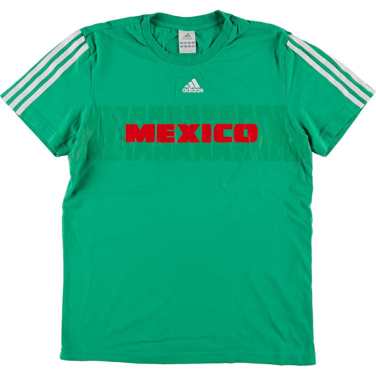 古着 アディダス adidas サッカー メキシコ代表 スポーツTシャツ