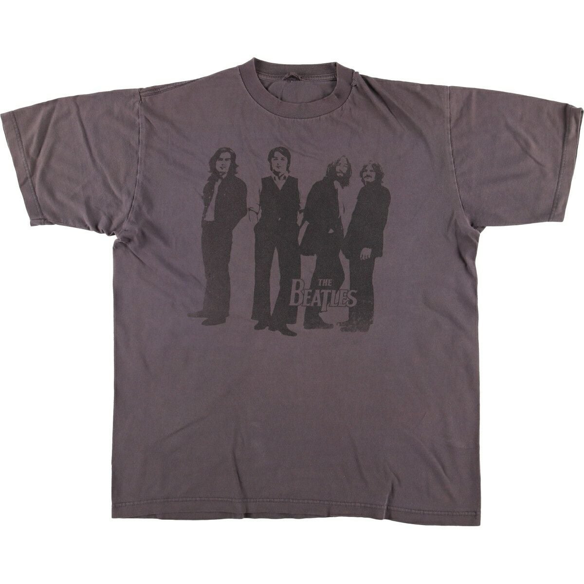 古着 THE BEATLES ビートルズ バンドTシャツ バンT メンズL相当