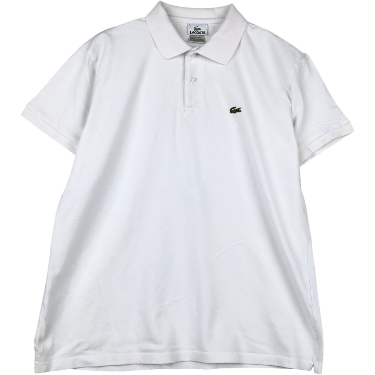 古着 90年代 ラコステ LACOSTE フランス企画 半袖 ポロシャツ 3 メンズ