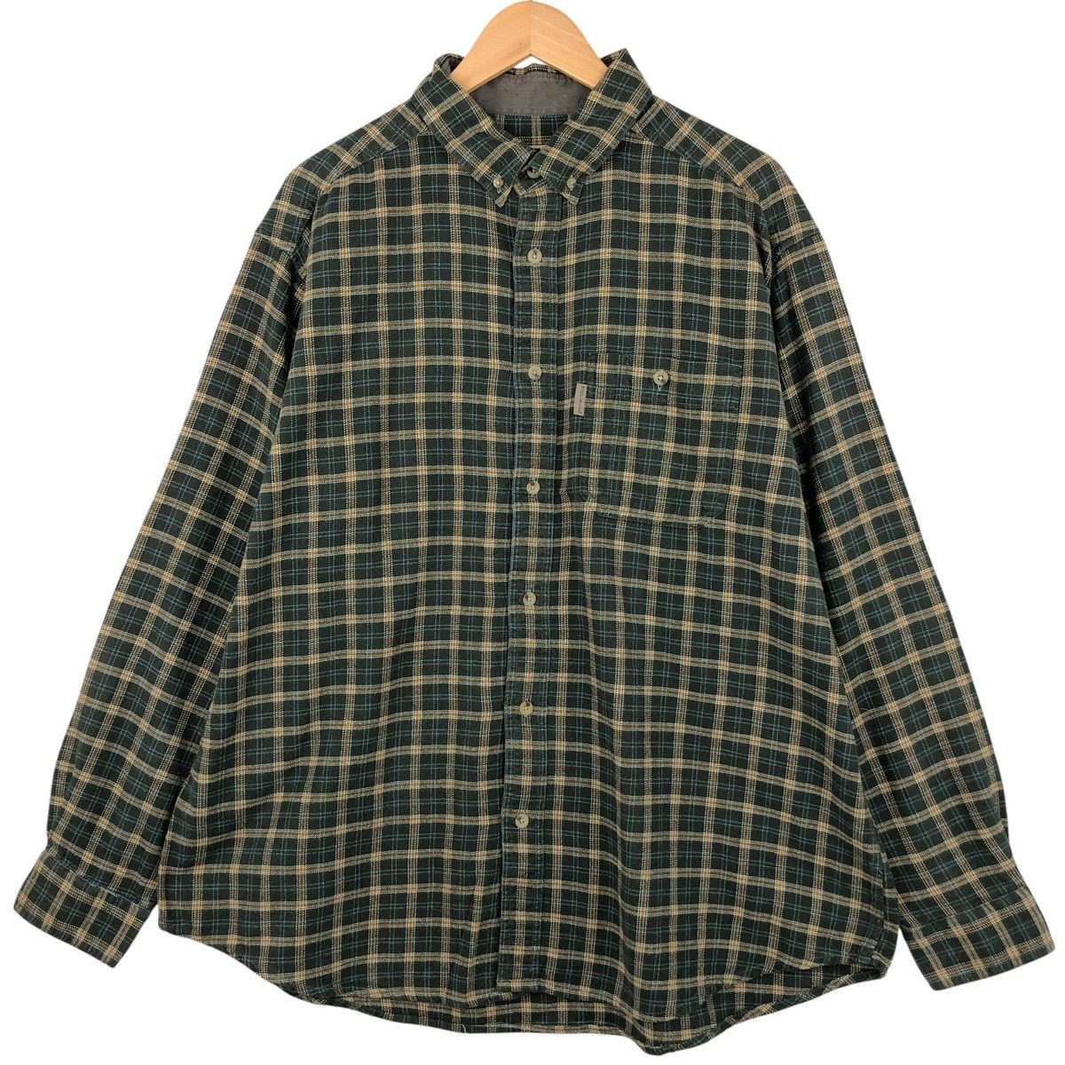 古着 70年代 ウールリッチ WOOLRICH バッファローチェック ウール