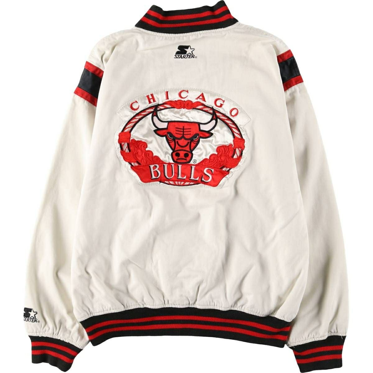 古着 90年代 スターター Starter NBA CHICAGO BULLS シカゴブルズ