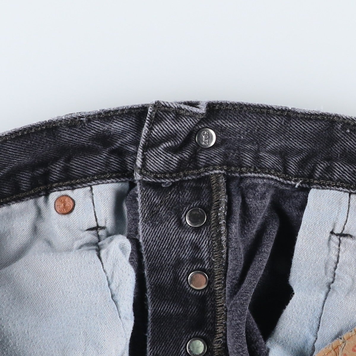 古着 リーバイス Levis 501 ブラックデニム ストレートデニムパンツ