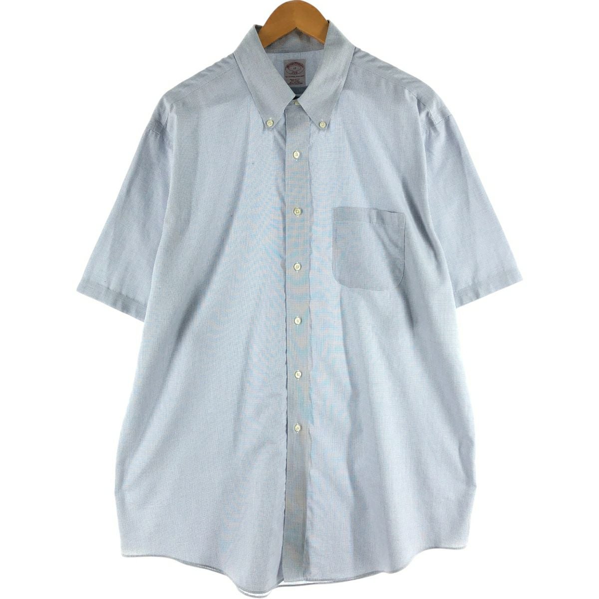 古着 ブルックスブラザーズ Brooks Brothers 346 パッチワーク 半袖