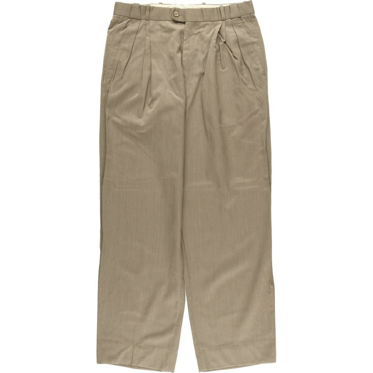 古着 アルマーニ ARMANI COLLEZIONI ワンタック ウールパンツ