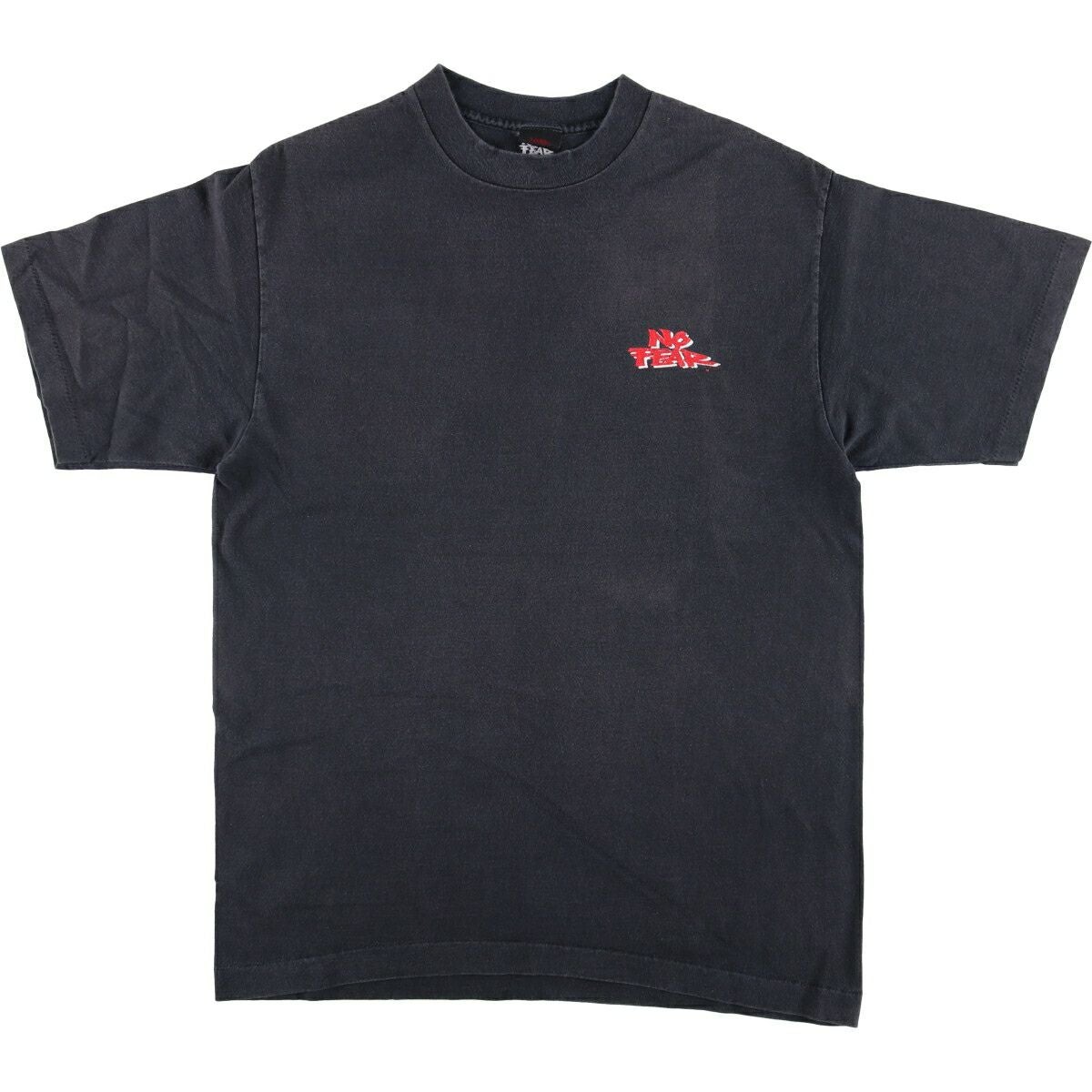 8SM1 90’s USA製　プリントTシャツ　黒　シングルステッチ　古着 ヴィンテージ シングルステッチ Tシャツ – MUJIN