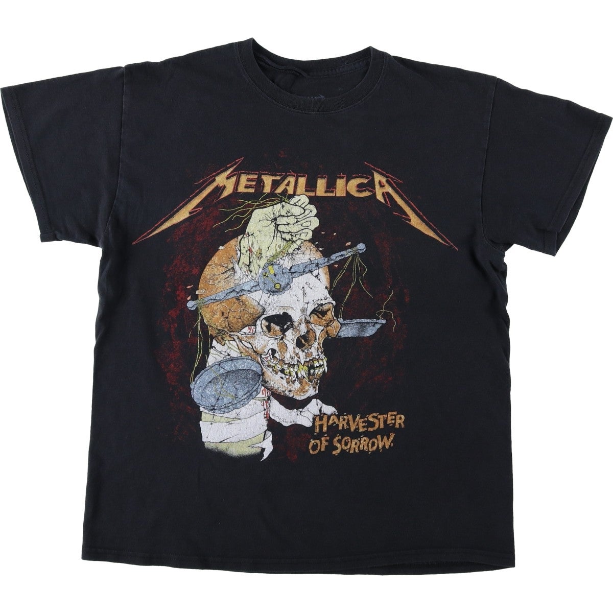 古着 METALLICA メタリカ バンドTシャツ バンT メンズM相当 /eaa621945