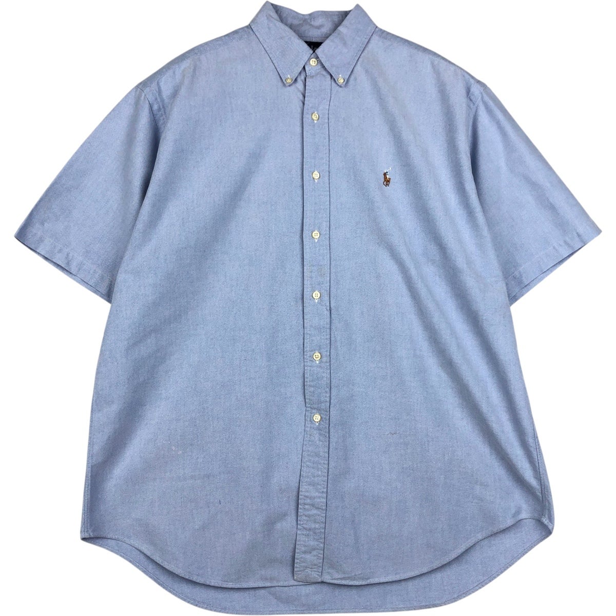 古着 ラルフローレン Ralph Lauren BLAIRE 半袖 ボタンダウンシャツ