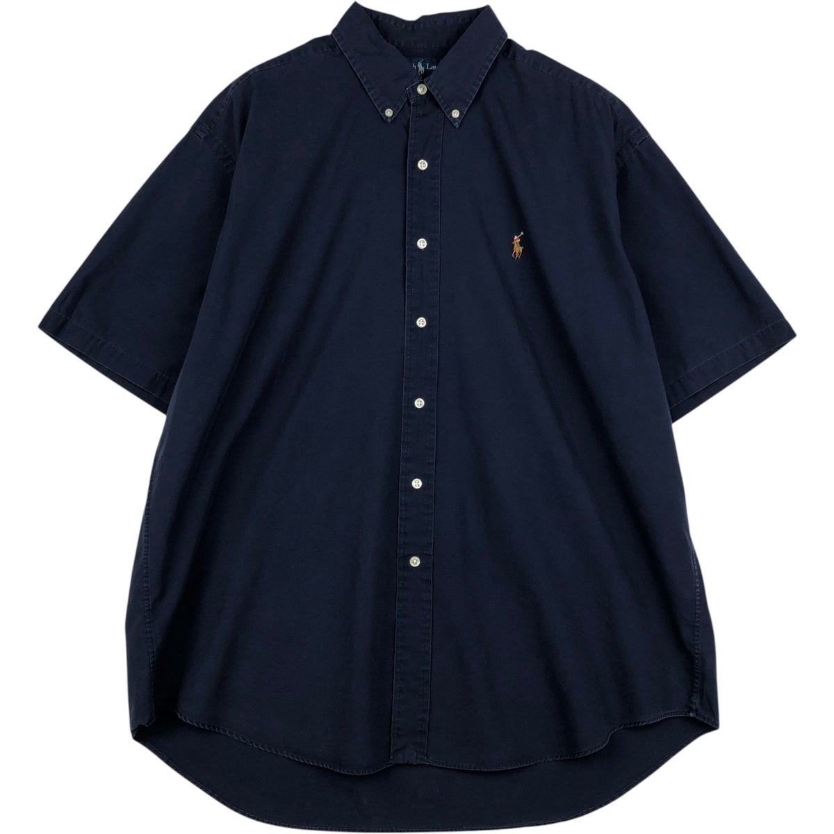 古着 ラルフローレン Ralph Lauren BLAKE 半袖 ボタンダウンシャツ