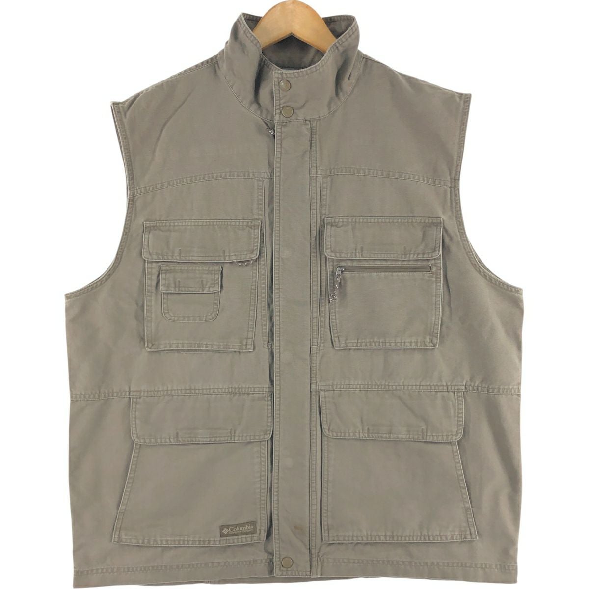 古着 90～00年代 コロンビア Columbia ハンティングベスト メンズL相当