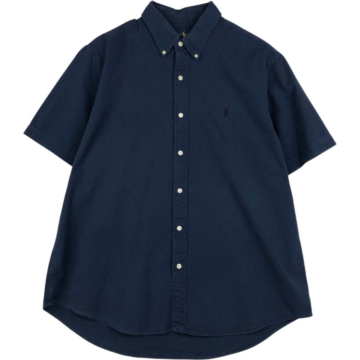 古着 ラルフローレン Ralph Lauren CLASSIC FIT RL UNTUCKED FIT シア