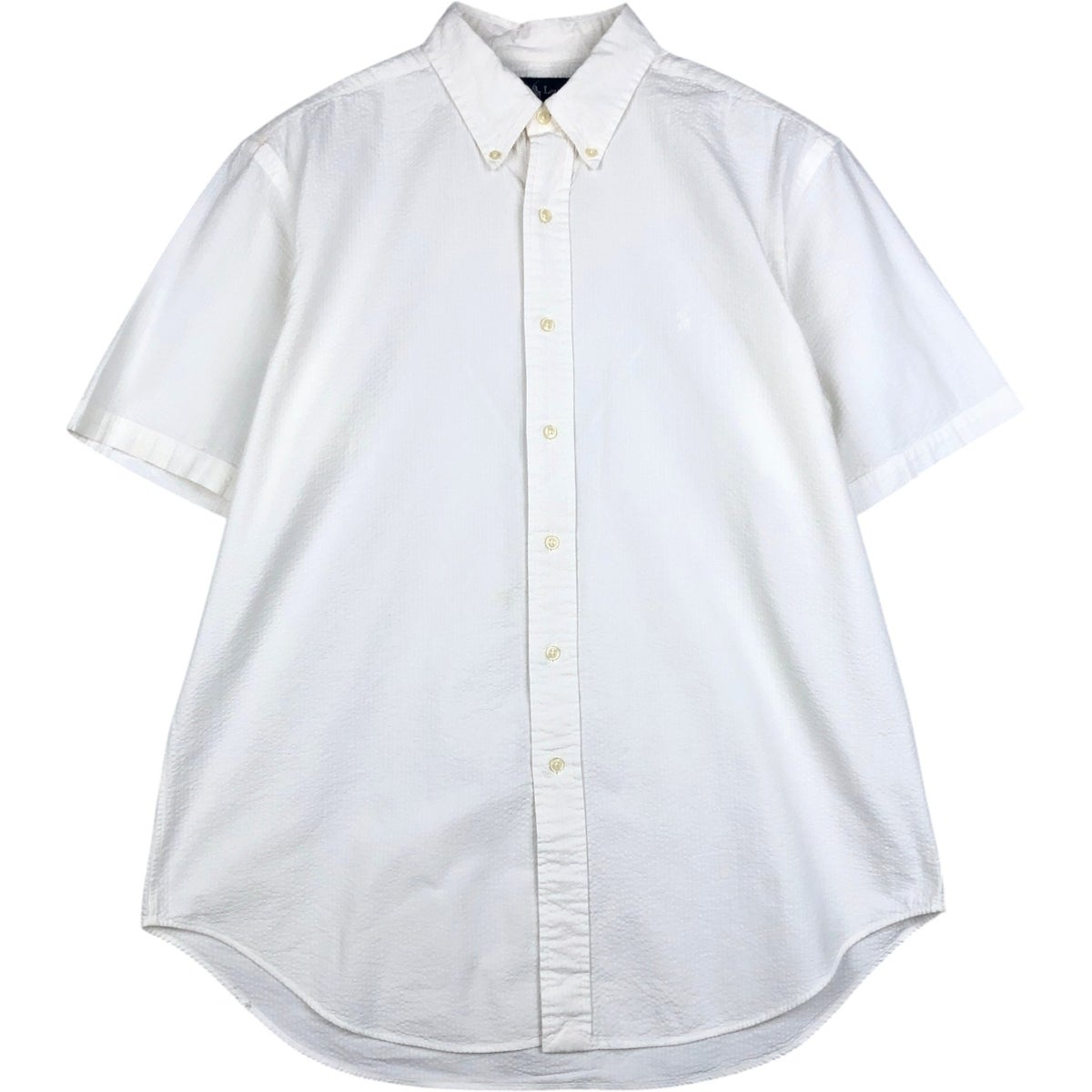 古着 ラルフローレン Ralph Lauren CLASSIC FIT 半袖 リネン ボタン