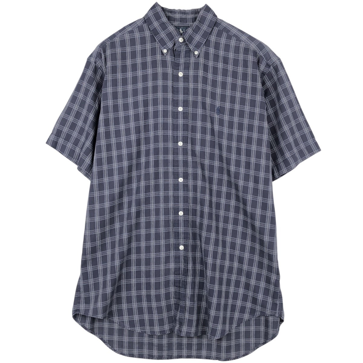 古着 ラルフローレン Ralph Lauren BLAKE 半袖 ボタンダウン チェック