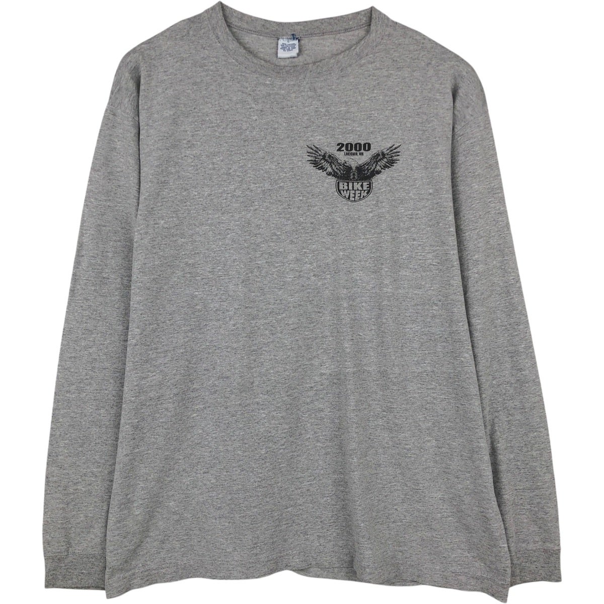 古着 クロムハーツ Chrome Hearts プリント ロングTシャツ ロンT USA製