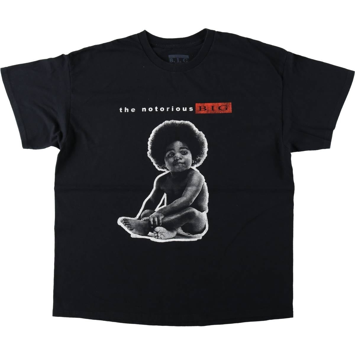 ビッグ・ノトーリアス・B.I.G. Tシャツ　vintage 90s ✨希少 古着 THE NOTORIOUS BIG ノトーリアス B.I.G. ラップTシャツ ラップT