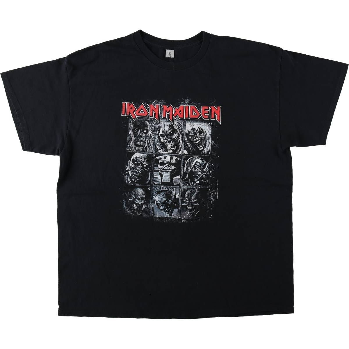 古着 00年代 IRON MAIDEN アイアンメイデン カットオフ バンドTシャツ