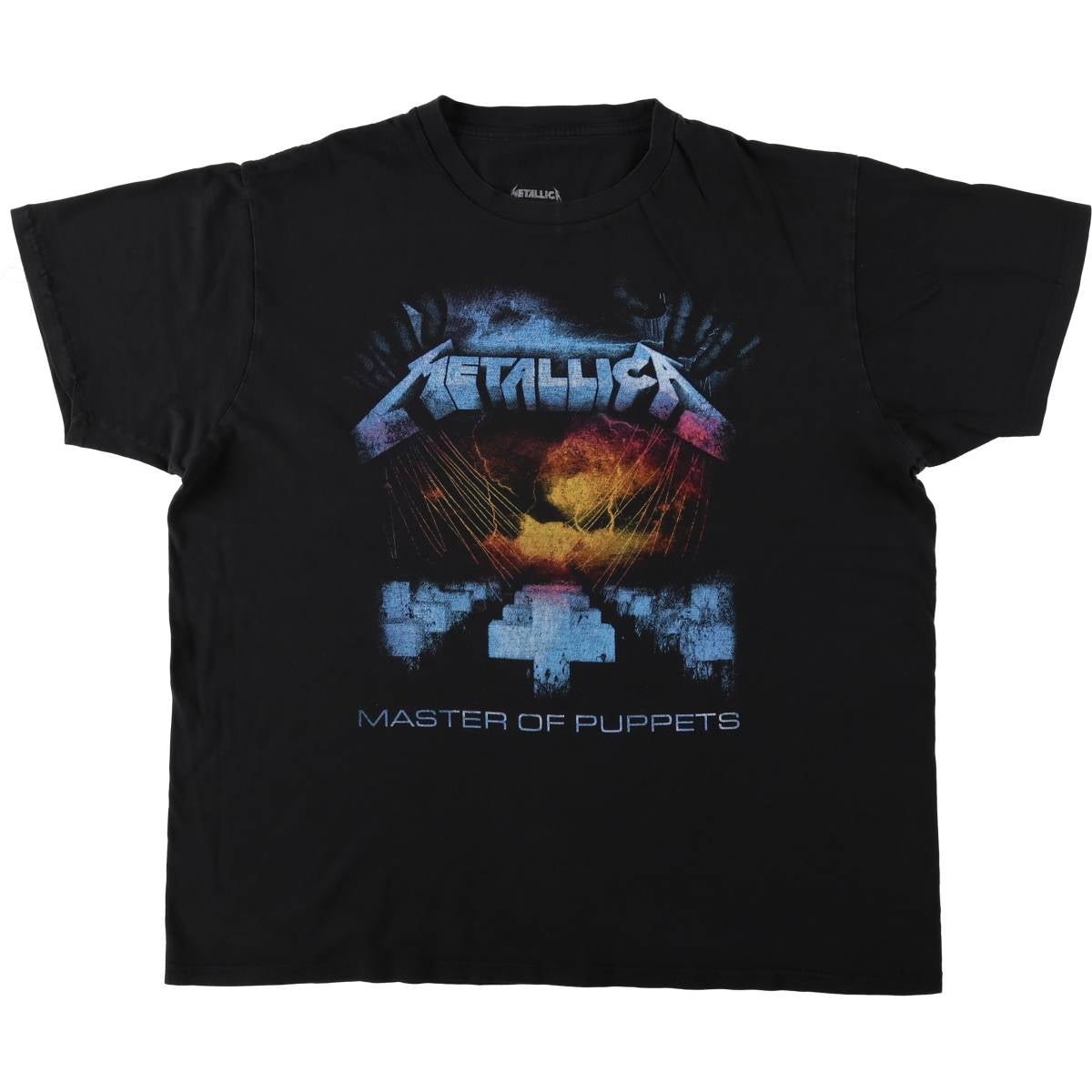 古着 METALLICA メタリカ バンドTシャツ バンT メンズXL相当