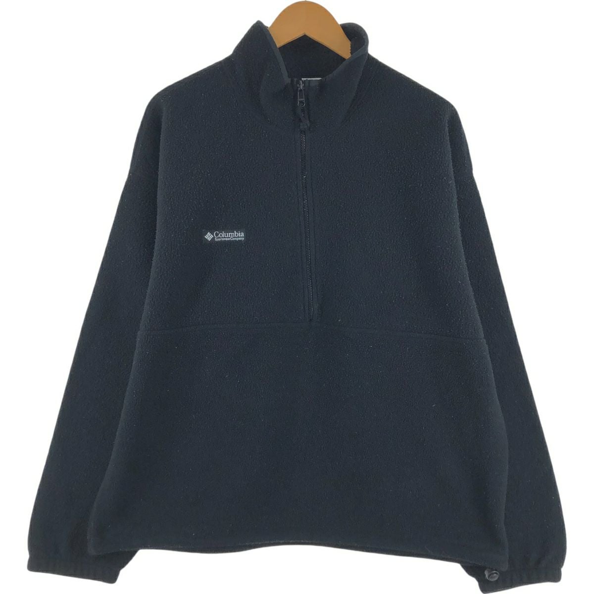古着 90年代 コロンビア Columbia フリースプルオーバー USA製 メンズL