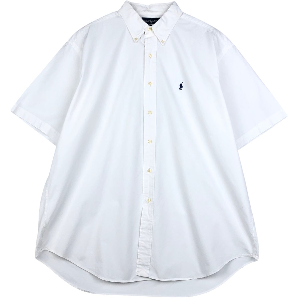 古着 ラルフローレン Ralph Lauren BLAKE 半袖 ボタンダウンシャツ