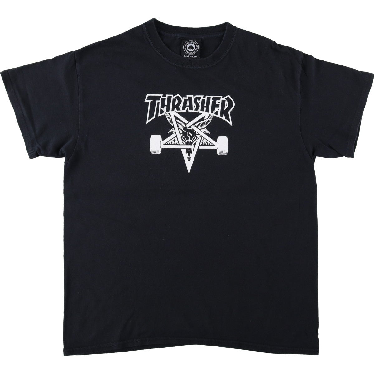 古着 スラッシャー THRASHER サーフ スケートTシャツ メンズL相当