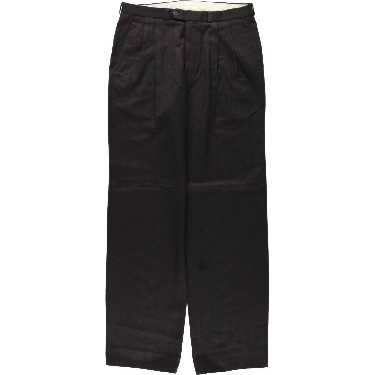 古着 イヴサンローラン Yves Saint Laurent ストライプ柄 スラックス