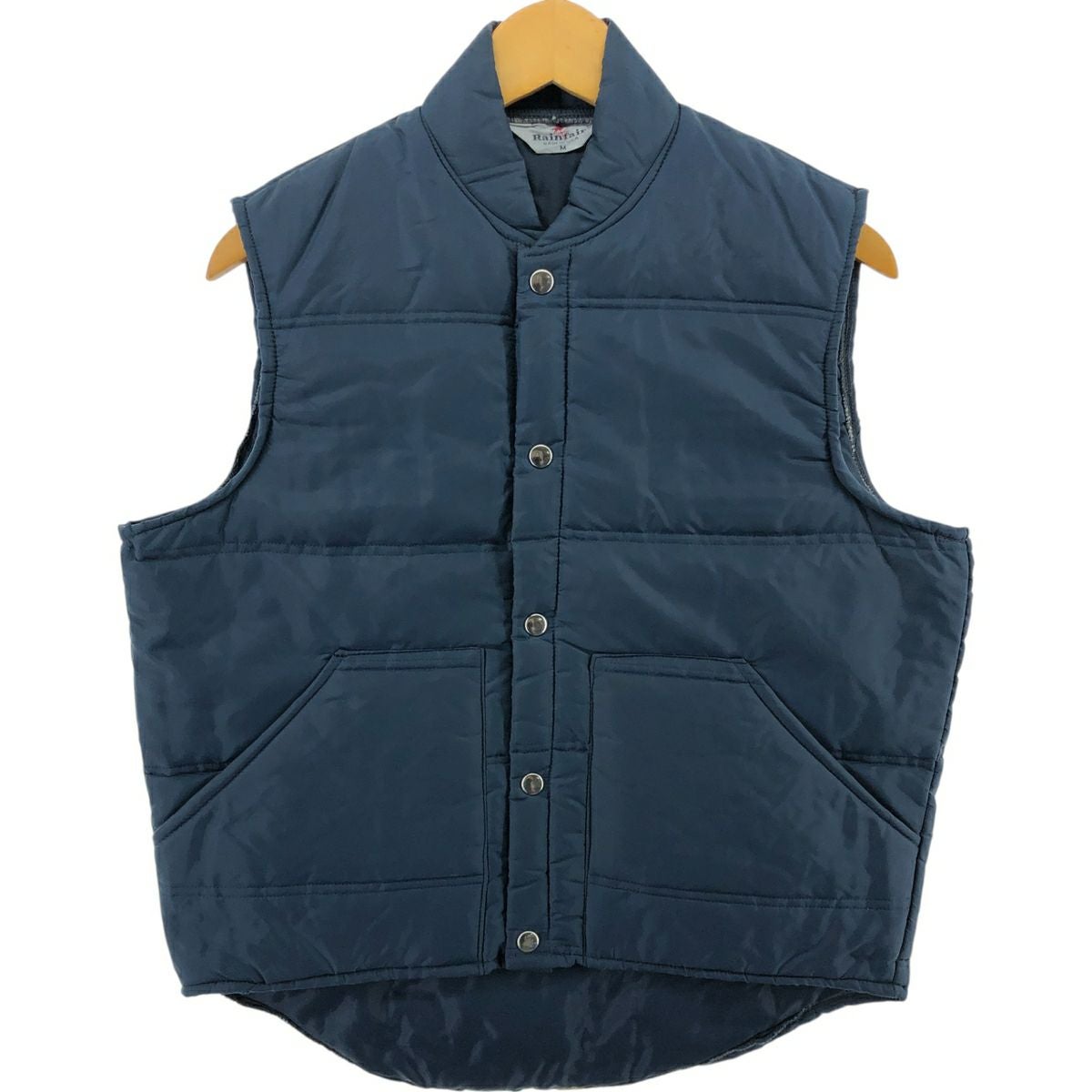 古着 80年代 DOWN WIND ダウンベスト USA製 メンズM相当 ヴィンテージ