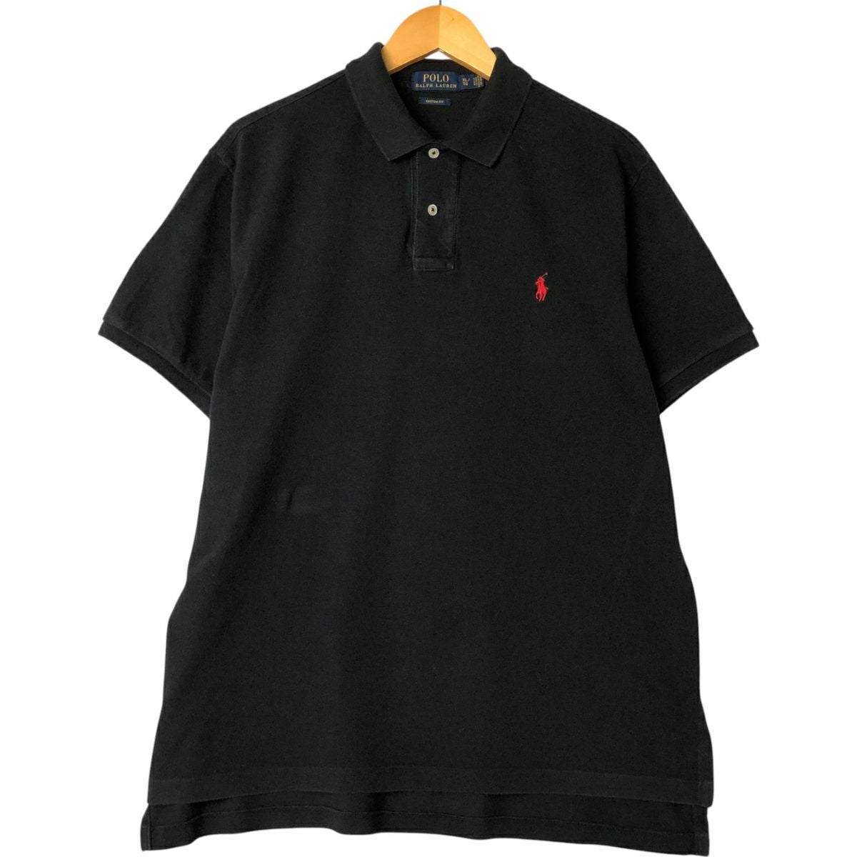 POLO Ralph Lauren ポロシャツ半袖　XXL 古着 ラルフローレン Ralph Lauren POLO RALPH LAUREN CUSTOM FIT