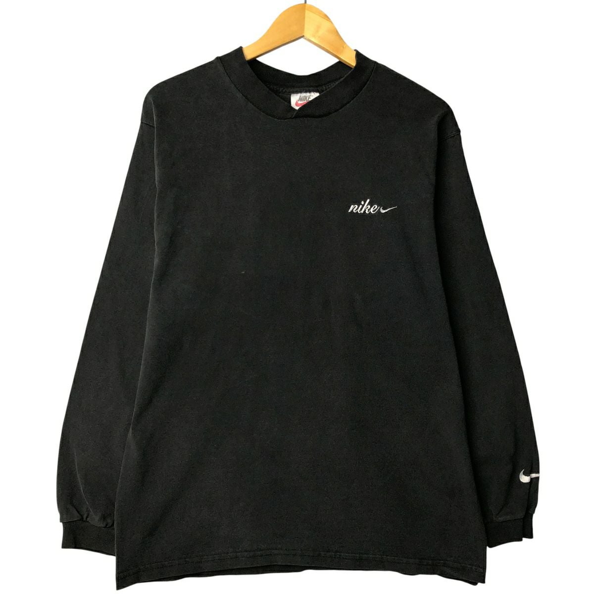 古着 90～00年代 ナイキ NIKE ロングTシャツ ロンT USA製 メンズL相当