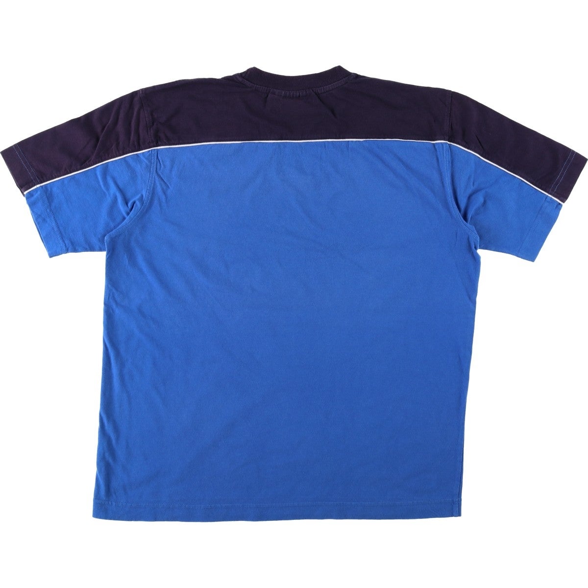 古着 90～00年代 プーマ PUMA ツートン ロゴTシャツ メンズM相当