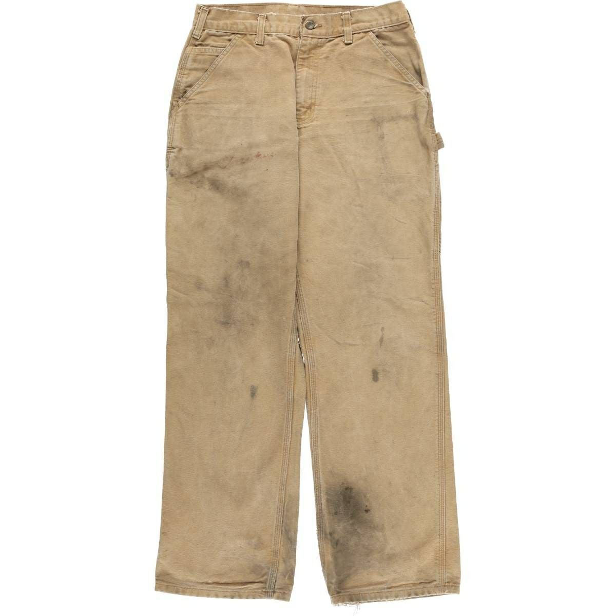 古着 カーハート Carhartt Loose Fit ダブルニー ダックペインター
