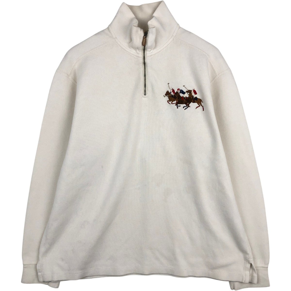 古着 ラルフローレン Ralph Lauren POLO by Ralph Lauren ハーフジップ