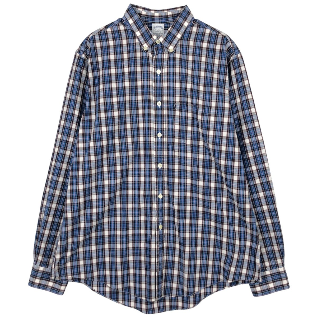 古着 ブルックスブラザーズ Brooks Brothers 1818 SLIM FIT 半袖