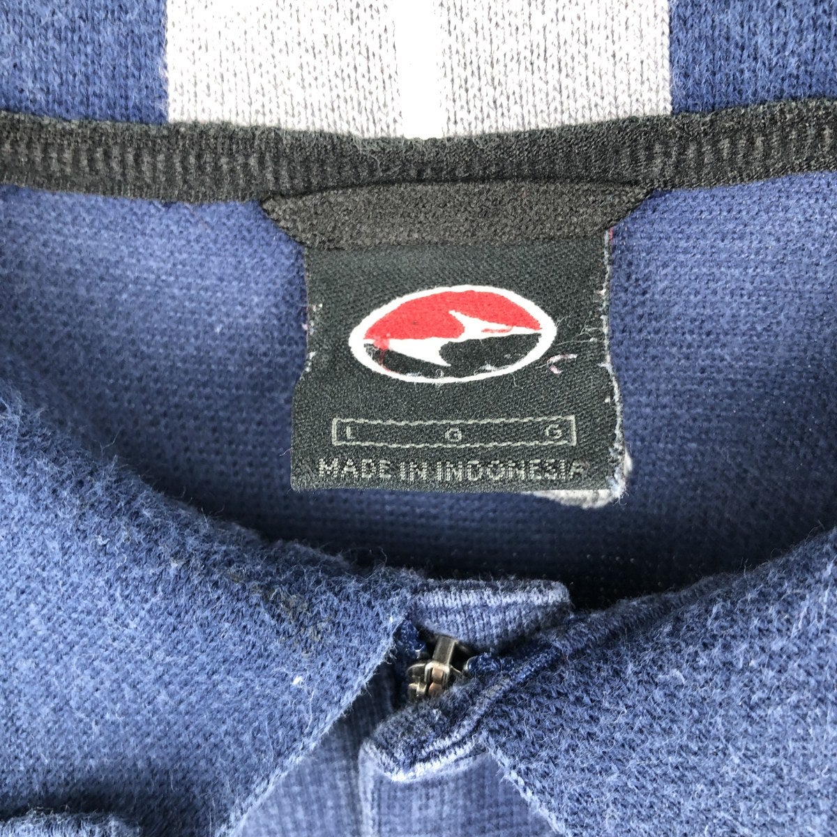 古着 90～00年代 ナイキ NIKE ワンポイント ハーフジップ 半袖