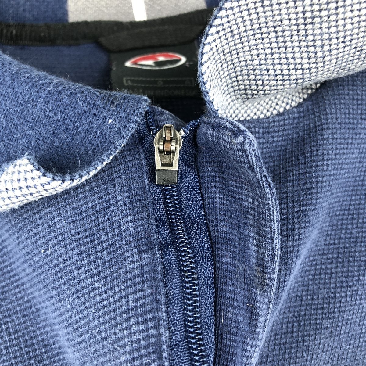 古着 90～00年代 ナイキ NIKE ワンポイント ハーフジップ 半袖