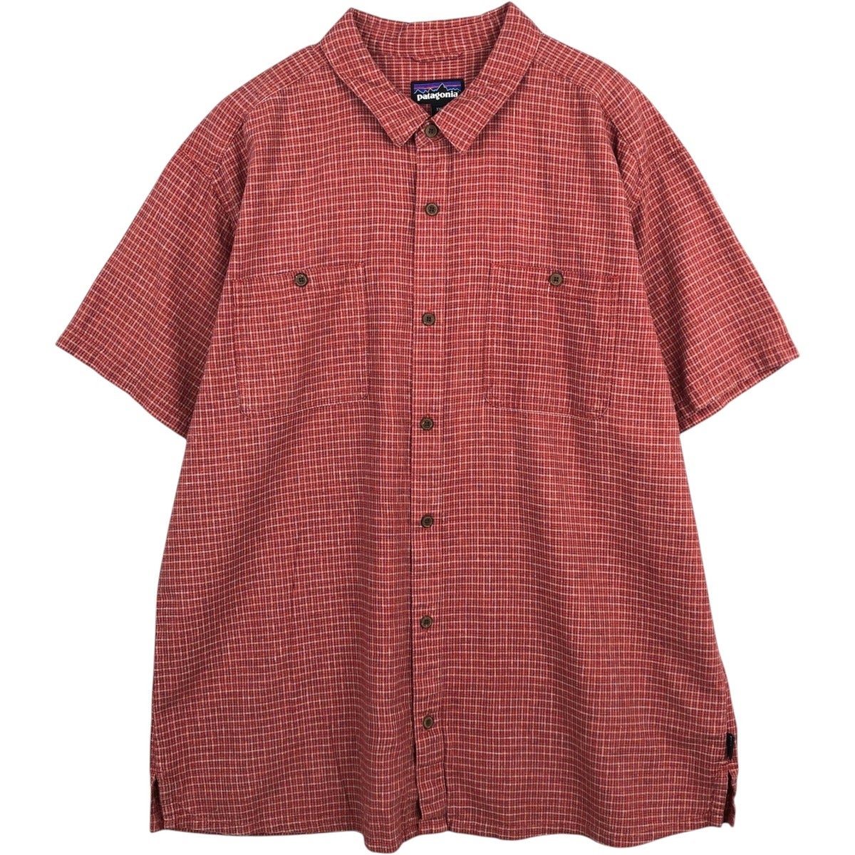 古着 パタゴニア Patagonia Migration Hemp Shirt 53138SP14 チェック