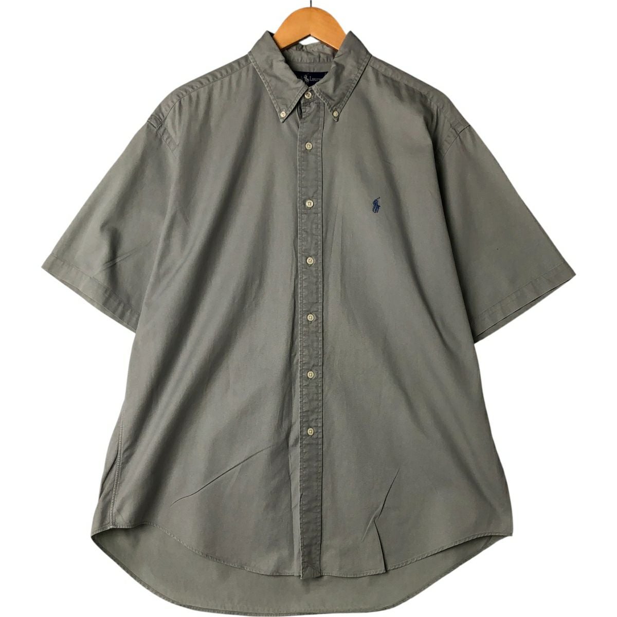 古着 ラルフローレン Ralph Lauren BLAIRE 半袖 ボタンダウンシャツ