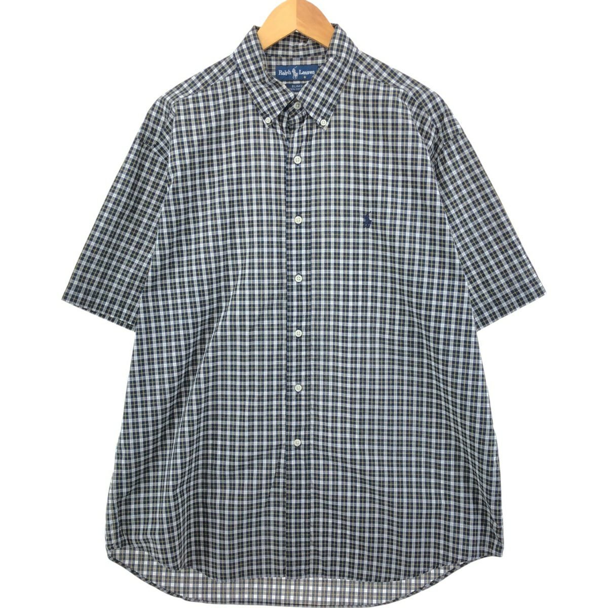 古着 ラルフローレン Ralph Lauren BLAKE 半袖 ボタンダウン