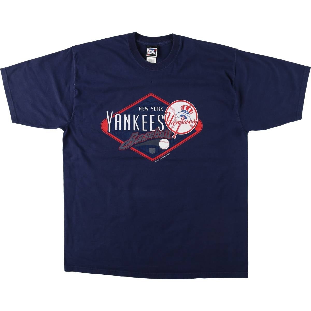 古着 90年代 Majestic MLB NEW YORK METS ニューヨークメッツ ハーフ