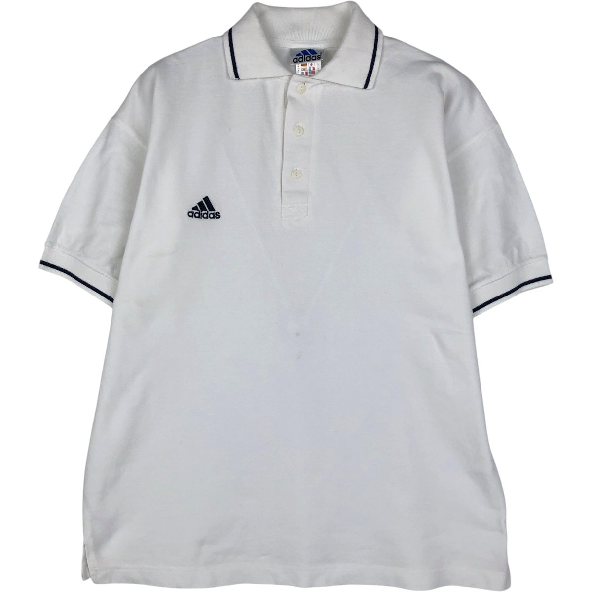 古着 00年代 アディダス adidas 半袖 ポロシャツ メンズL相当