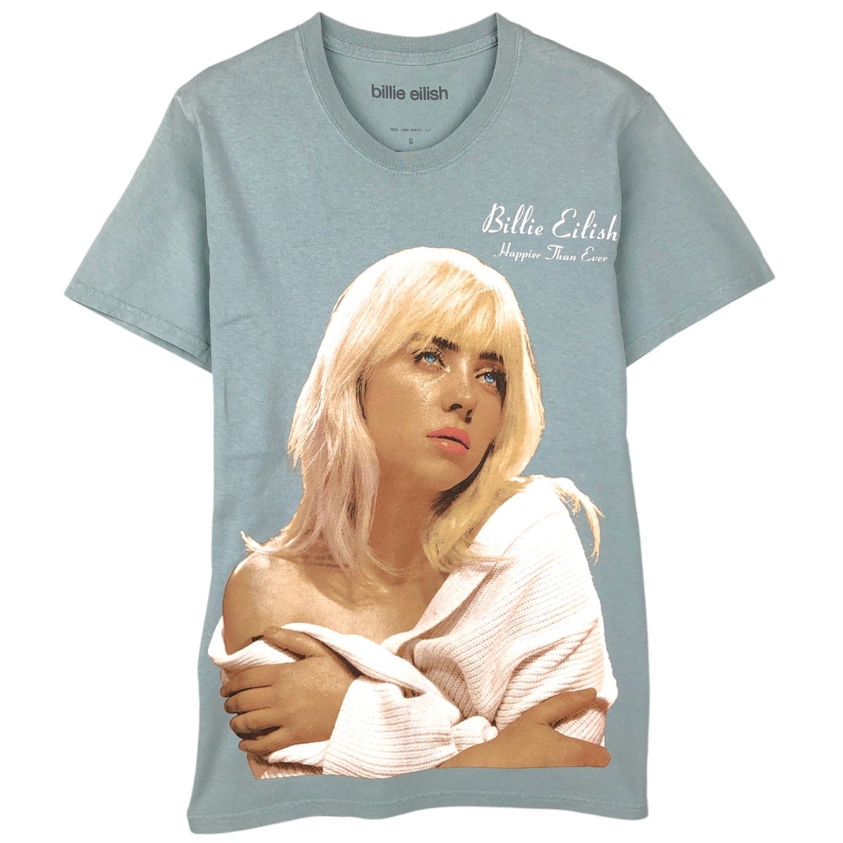 古着 BILLIE EILISH ビリーアイリッシュ バンドTシャツ バンT メンズS