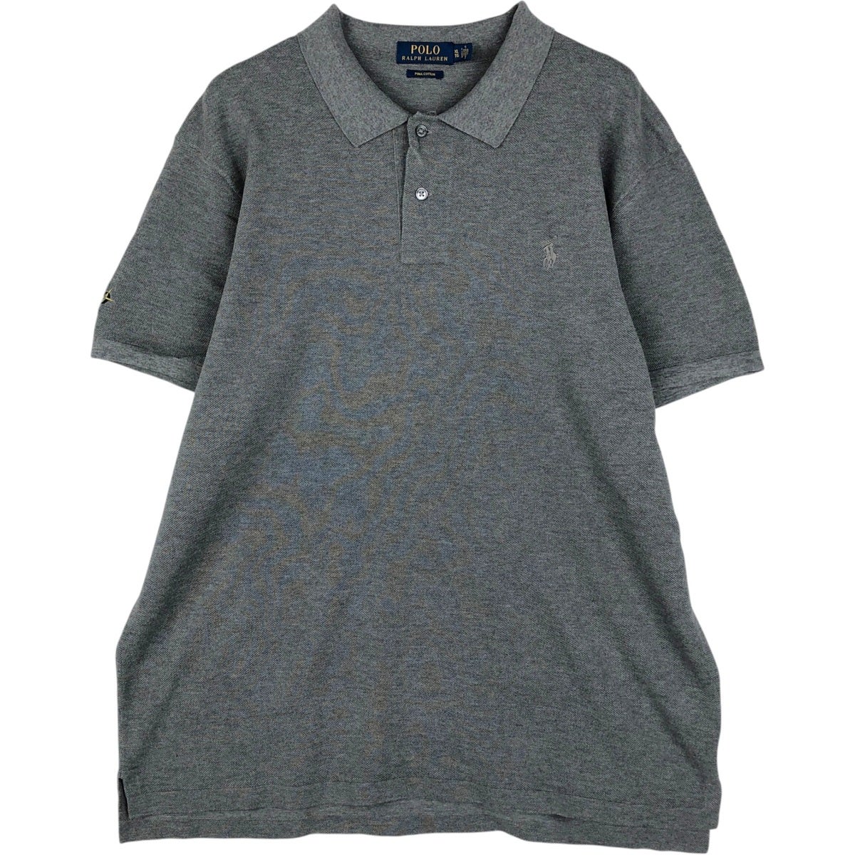 Polo Ralph Lauren ポロシャツ XL ダークグレー 古着 ラルフローレン Ralph Lauren POLO RALPH LAUREN 半袖 ポロシャツ