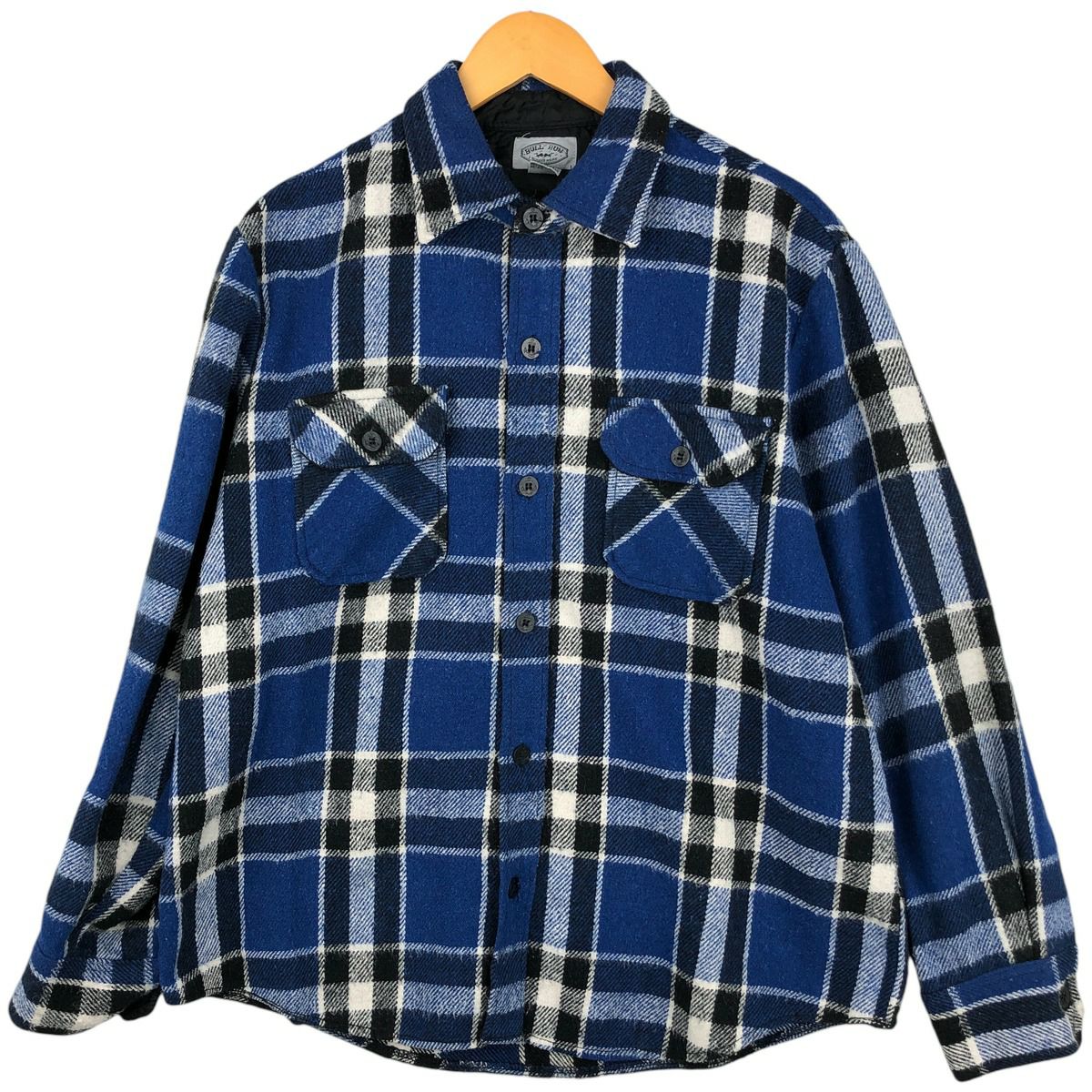 古着 ケイマート Kmart チェック柄 ウールCPOシャツ シャツジャケット