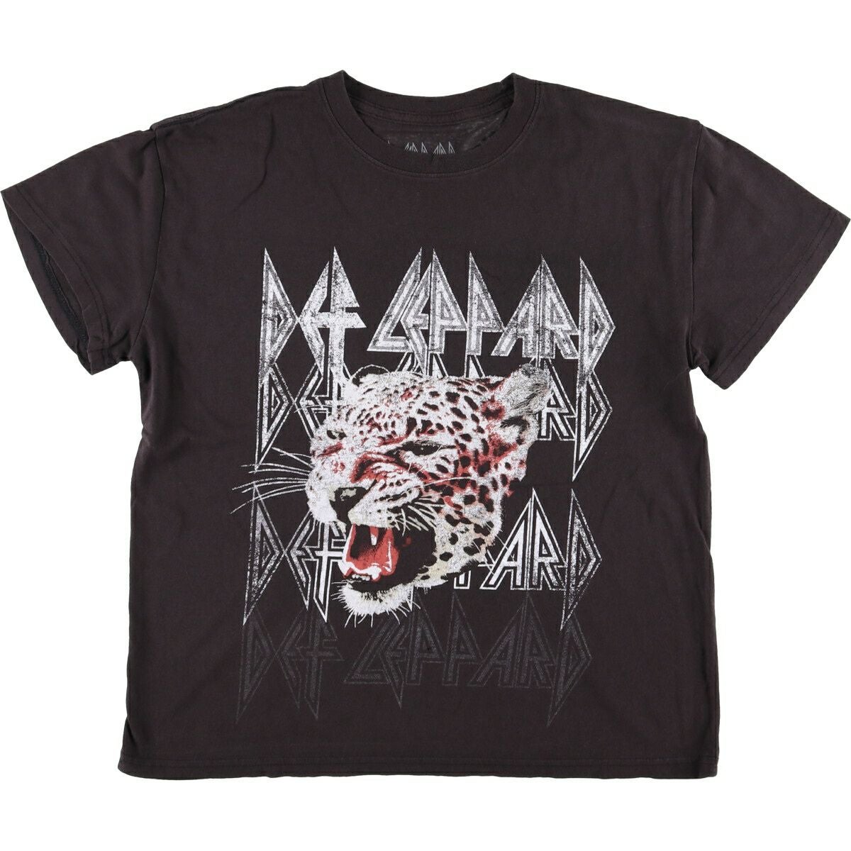 古着 DEF LEPPARD デフレパード レオパード柄 ヒョウ柄 バンドTシャツ
