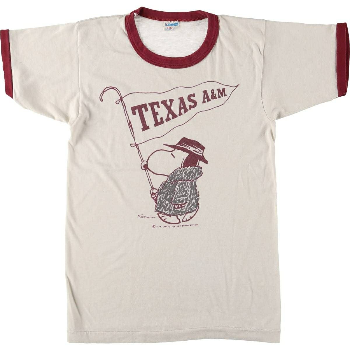 古着 70年代 チャンピオン Champion バータグ SNOOPY スヌーピー